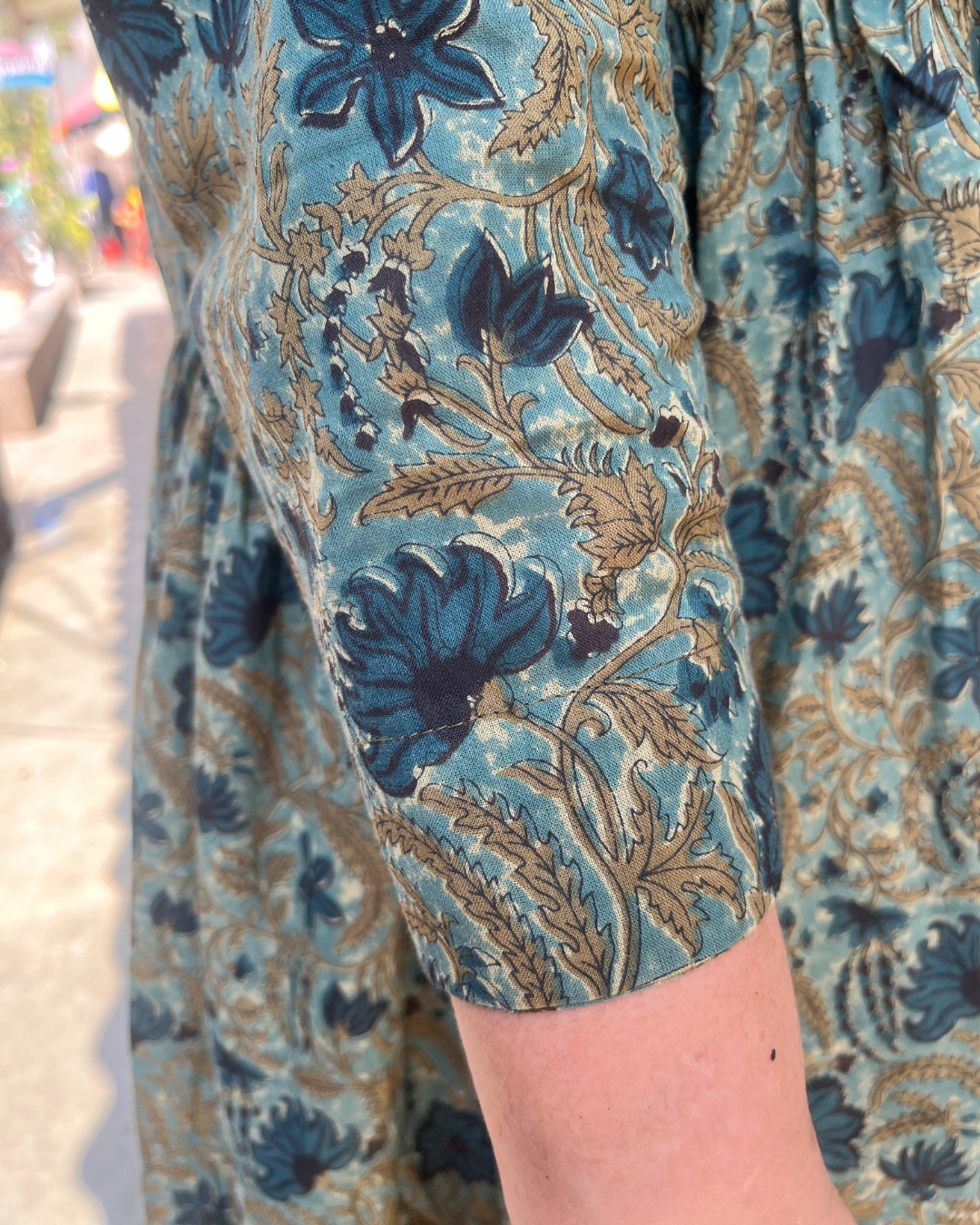 Vasudha Kalamkari Kali Kurta