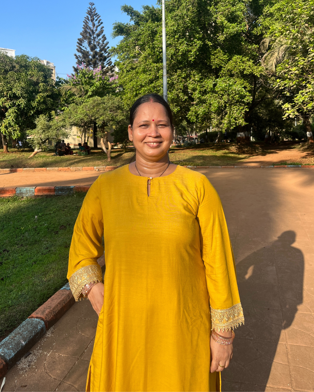 Chandni Rayon Slub Kurta